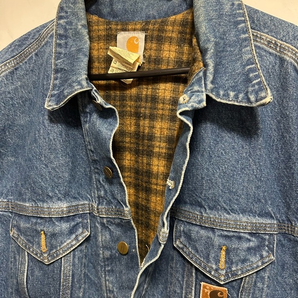 Carhartt Vintage Denim Light Blue Denim Jacket 2002 - Picture 3 of 8